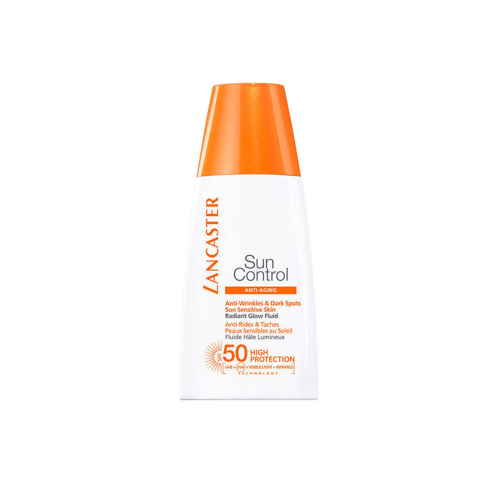 Control anti. Солнцезащитный крем Sun Control SPF 50. Lancaster солнцезащитные средства Sun Control. Lancaster флюид Sun Control против морщин и пигментных пятен Сияющий загар SPF 50. Ланкастер солнцезащитные средства 50.