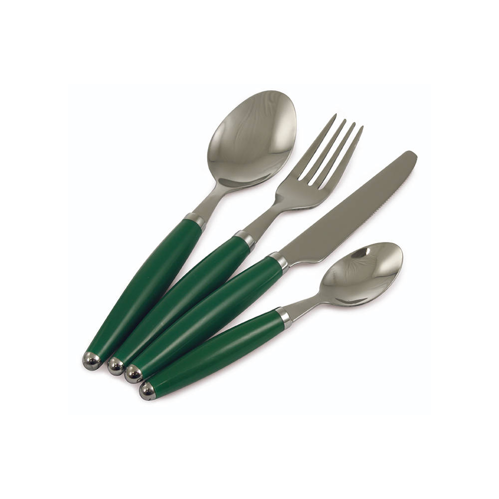 Set Posate Amefa Bistro 24 Pezzi - Blu Denim, Acciaio Inox, Per 6 Persone, Lavabile In Lavastoviglie - Foto 10