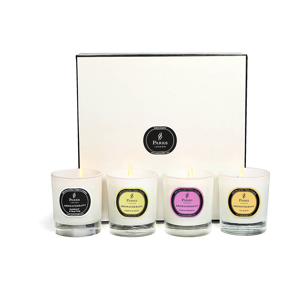 Set 4 Candele Aromatherapy 2 Parks London