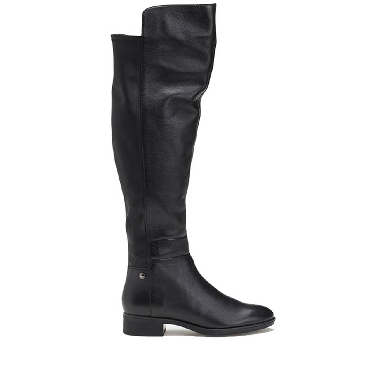 Geox D Iridea D36hre000 Stivaletti Donna | Pelle Liscia, Suola Carrarmato, Dettagli Brogue | Tacco 4.5 Cm
