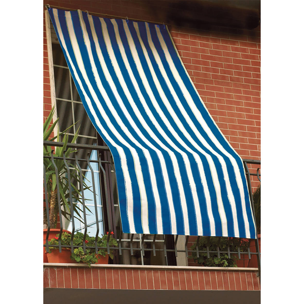 Tende Da Sole Per Esterno Liveinu 2 Pezzi 210x230cm - Impermeabili, Termiche, Con Anelli, Beige - Foto 9