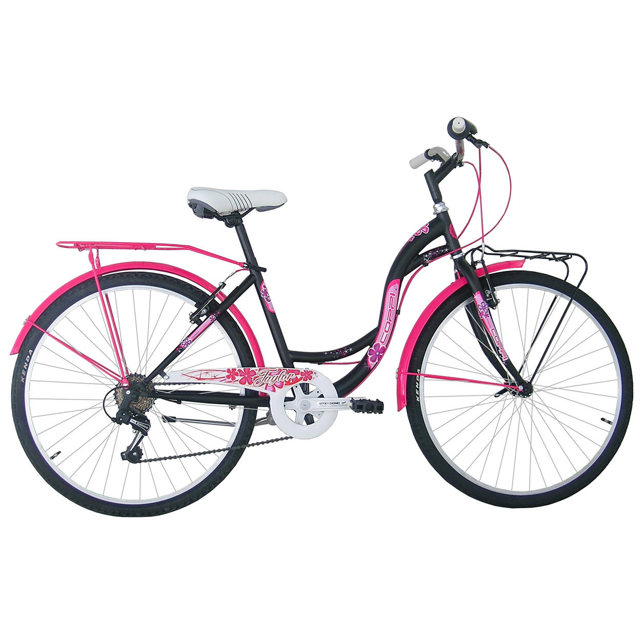 City Bike donna Coppi, nero/rosa - Coppi - Acquista su Ventis.