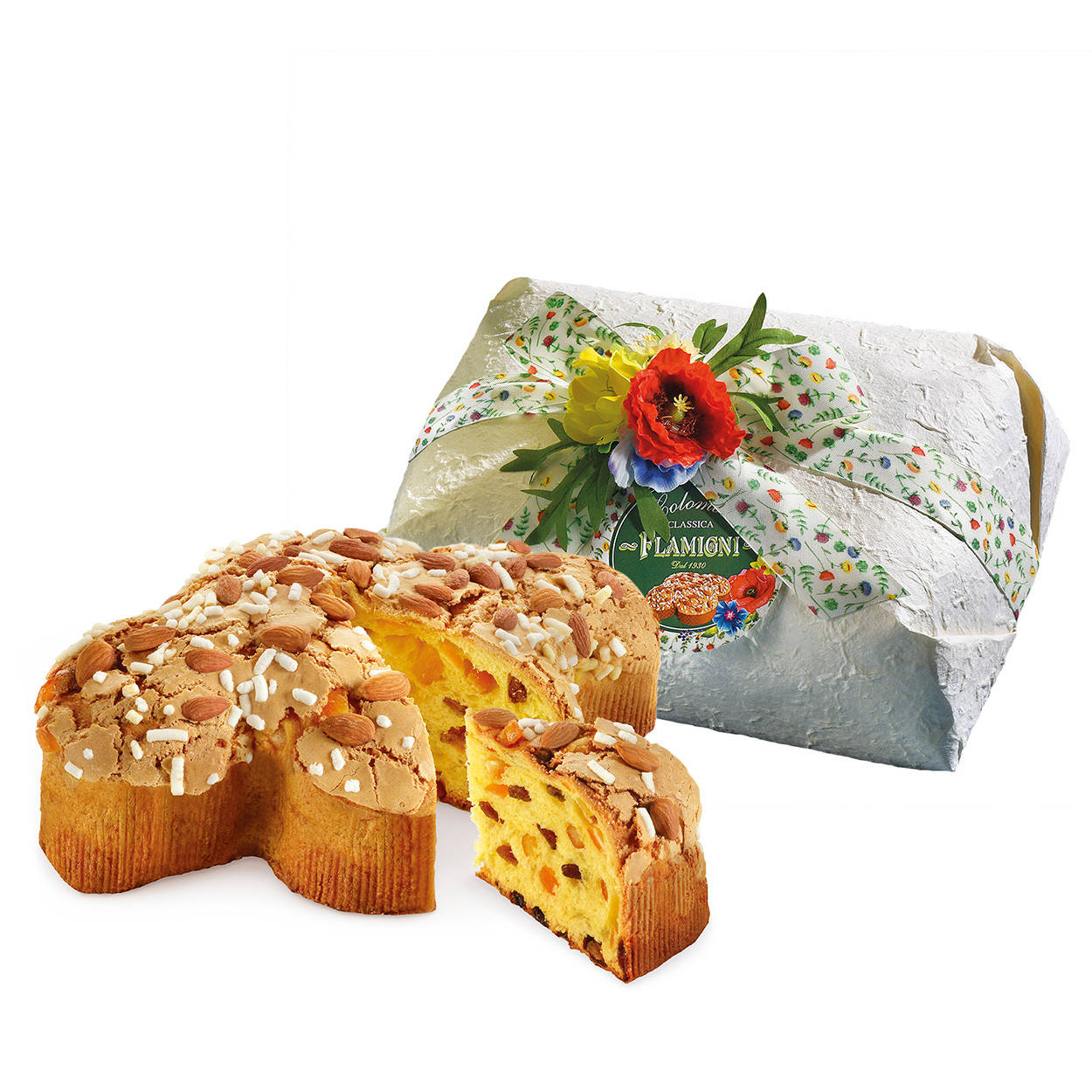 Colomba Clásica en papel de arroz de 1 kg Flamigni