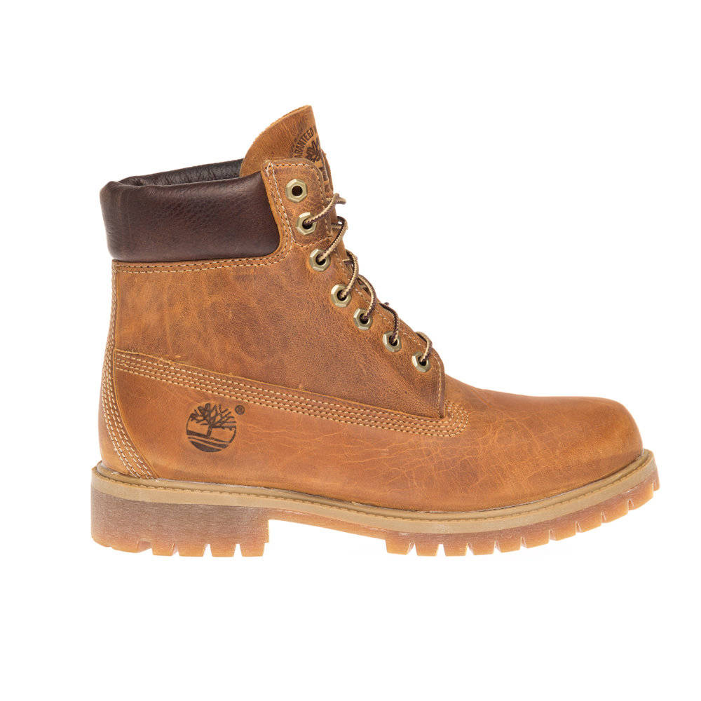 Timberland Mens Tan Aged Leather Ankle Boots - TIMBERLAND