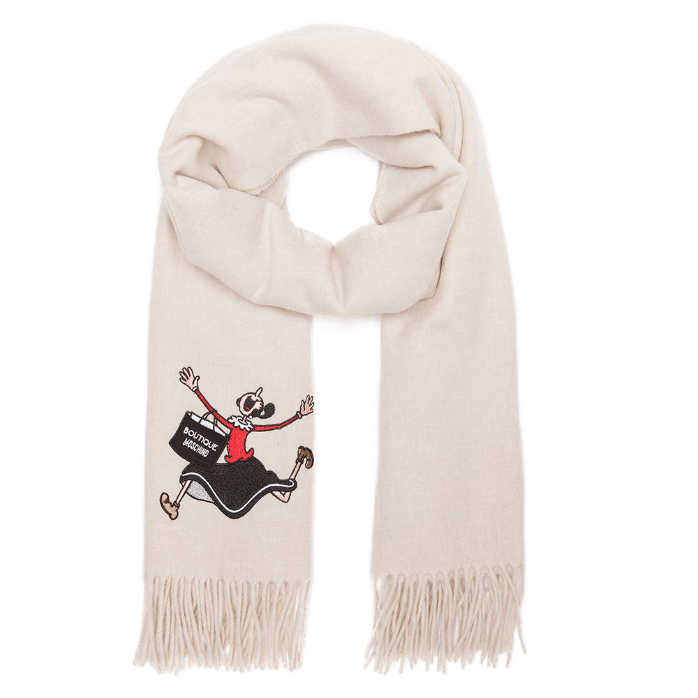 Шарфы италия. Moschino Scarf. Шарф Moschino 50164. Moschino шарф шерсть. Шапка шарф.