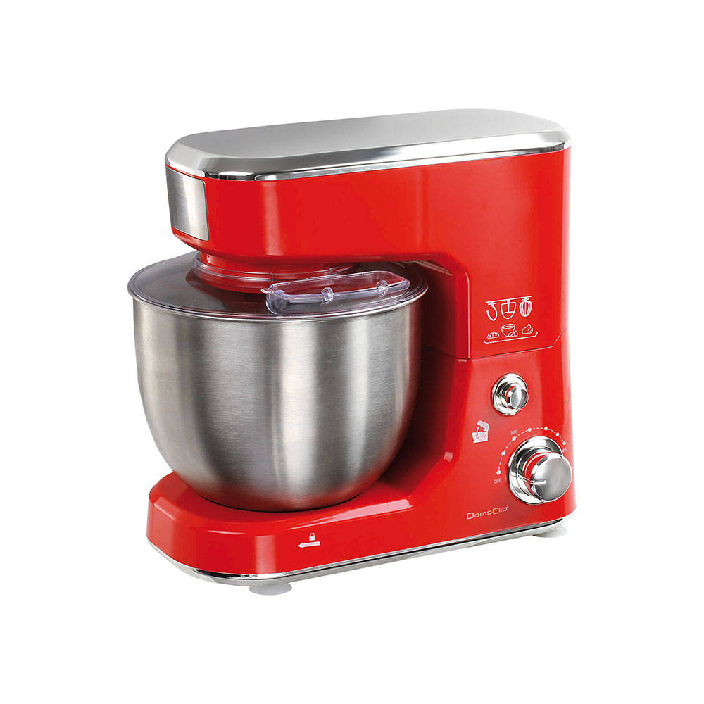 Robot Da Cucina Con Frullatore Rosso Easy Home 