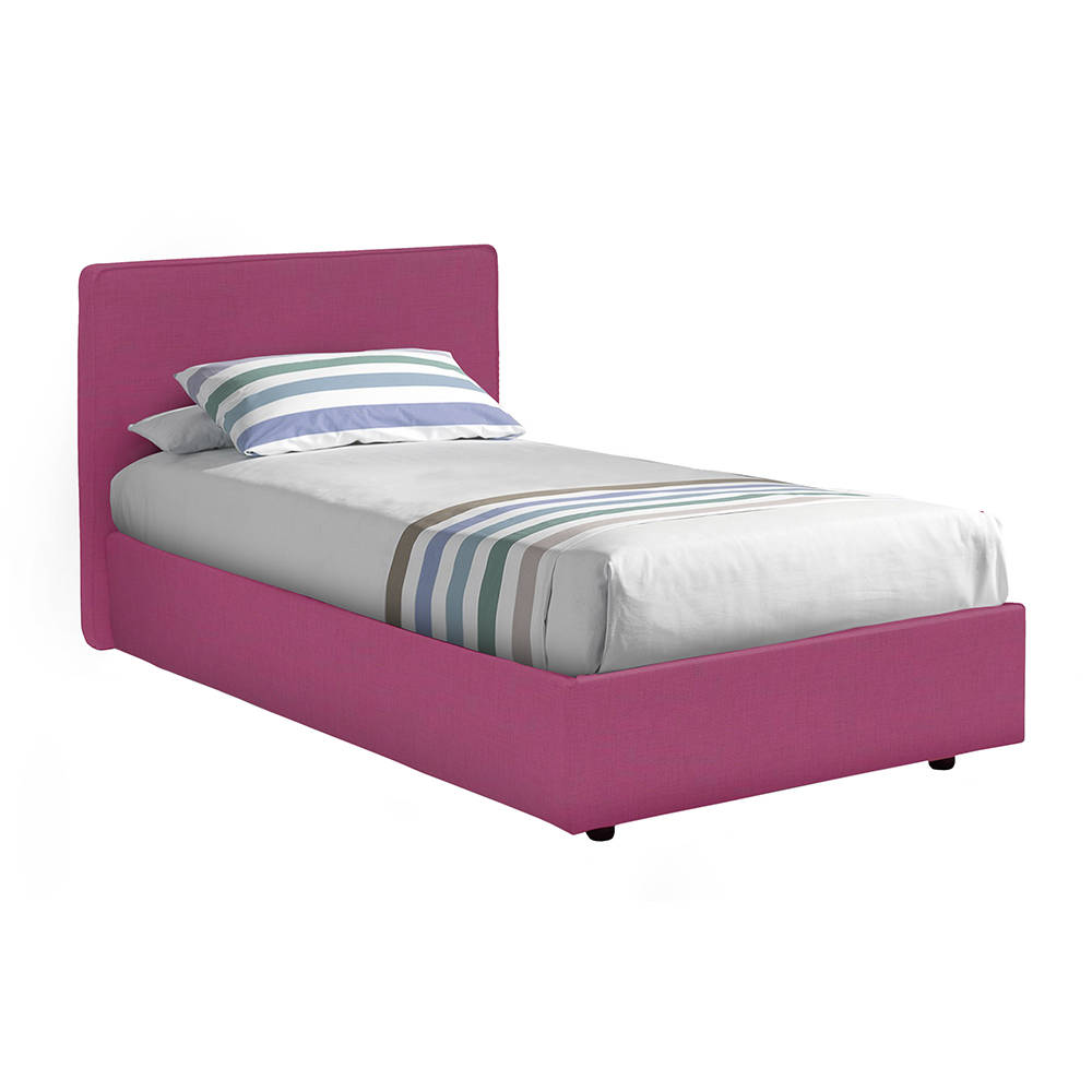 Letto singolo Ninfea, fucsia - Dimensione Bambino