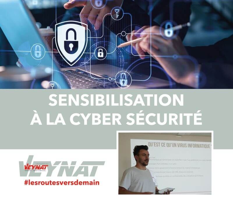 Transports VEYNAT, formation continue sur la sensibilisation à la cybersécurité - Transports Veynat