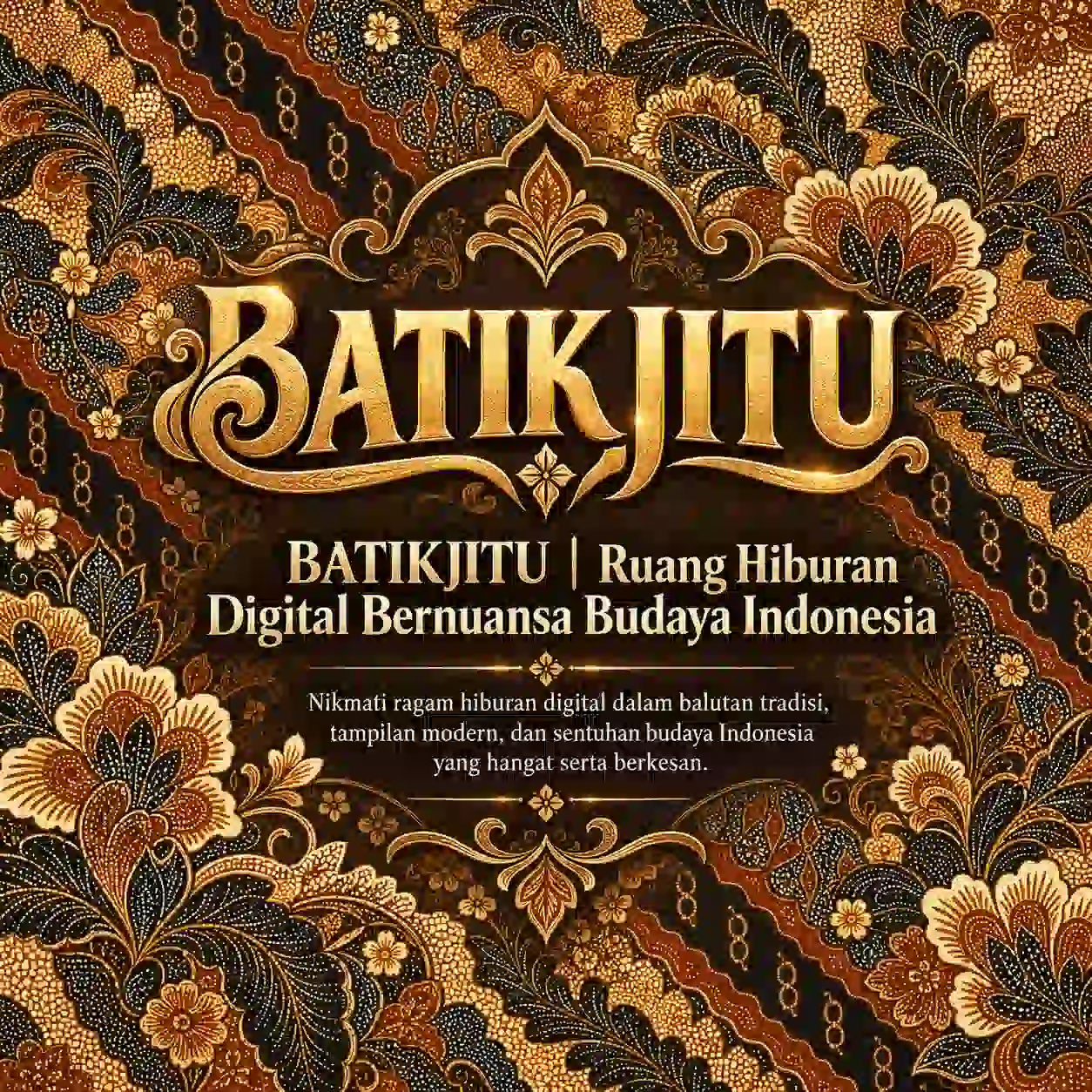 Thumbnail 1 of 3, Poster, BATIKJITU | Ruang Hiburan Digital Bernuansa Budaya Indonesia designed and sold by BATIKJITU.