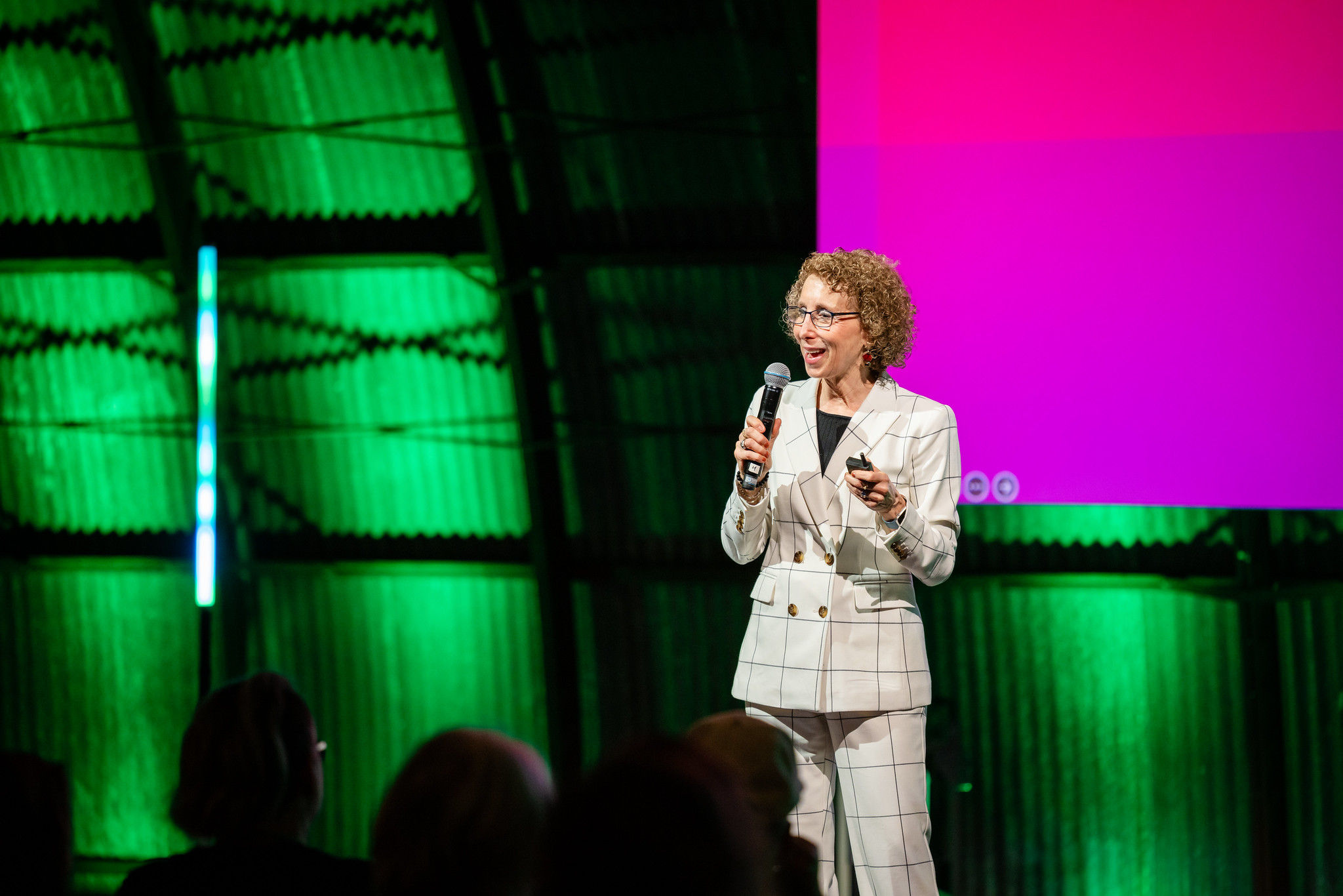 Dr. Sharon Saline speaking at NeuroDiversion