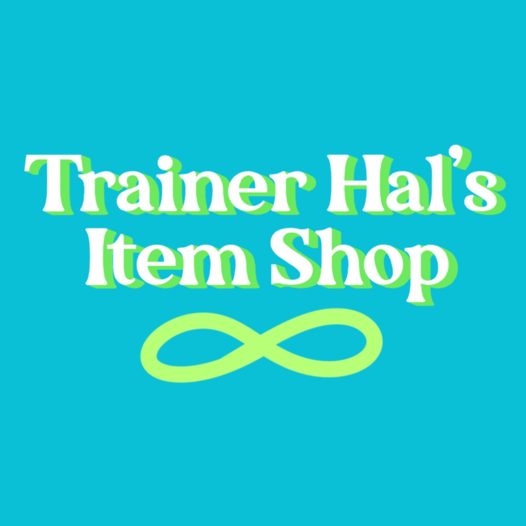 Trainer Hal's Item Shop logo