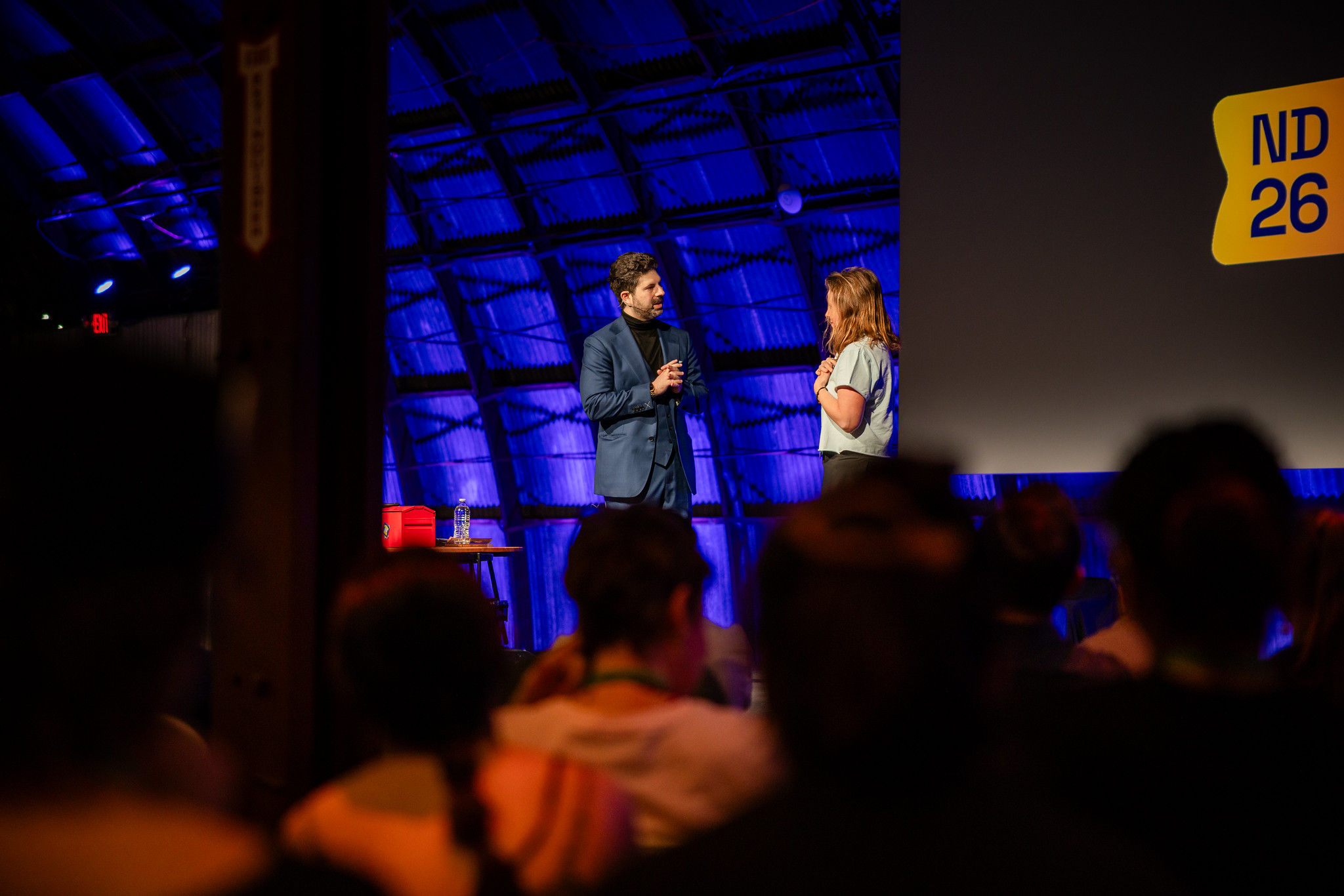 Scott Barry Kaufman on stage