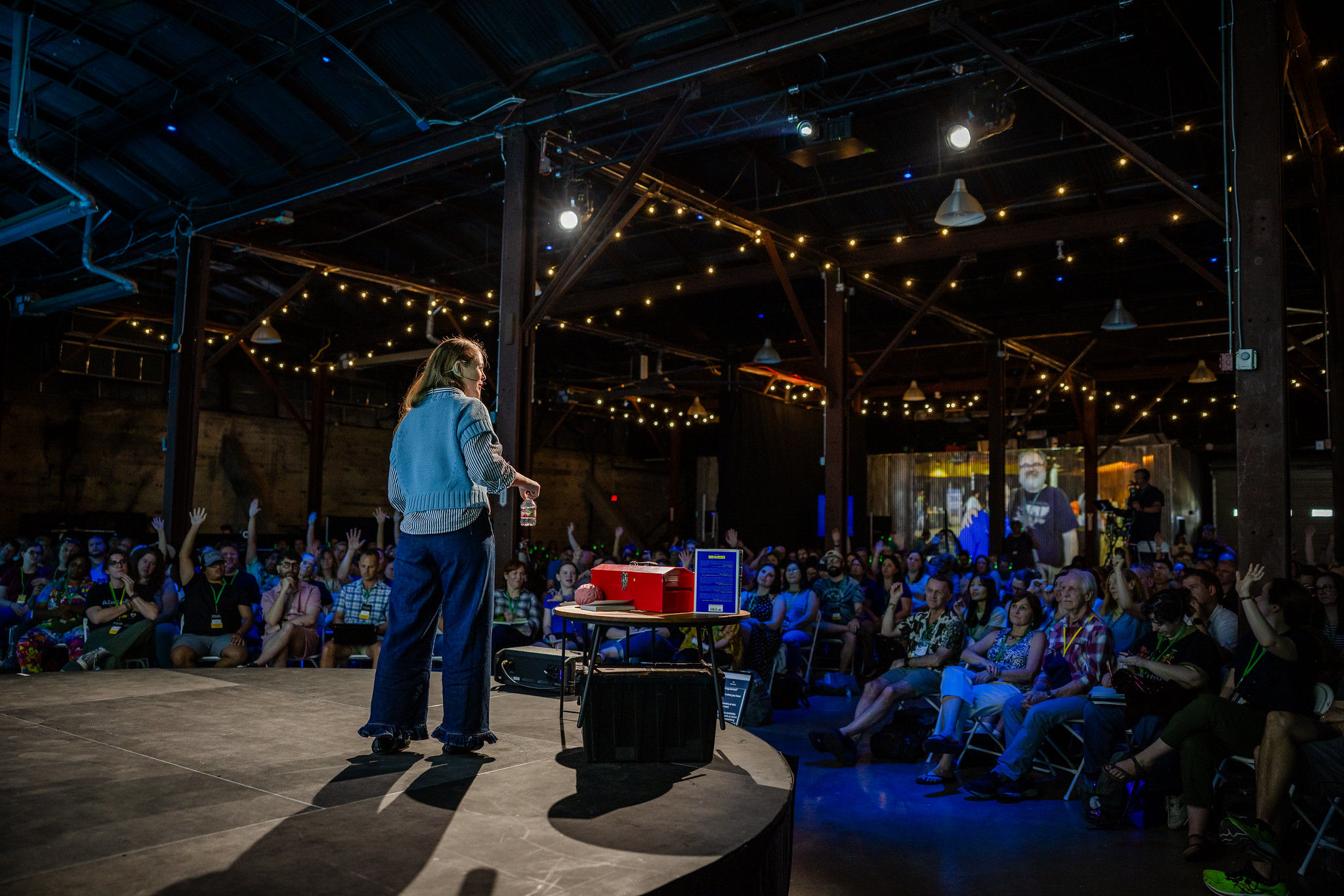 Jessica McCabe speaking at ND26