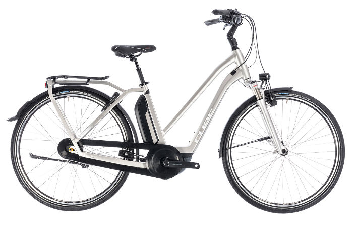 2018 Cube Town Hybrid Womens
