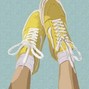 Pixel - Yellow Vans