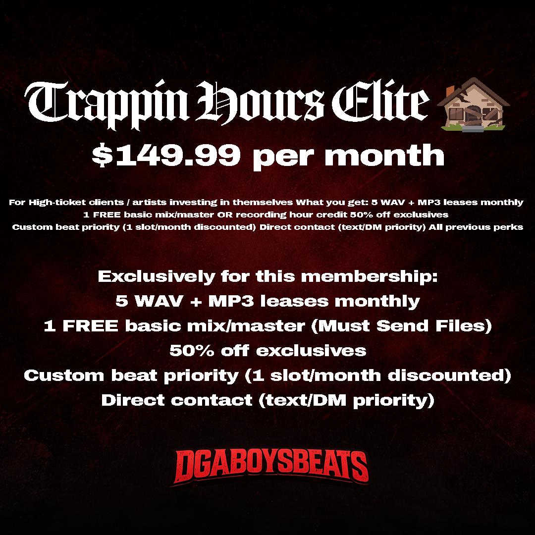 Trappin Hours Elite 🏚️