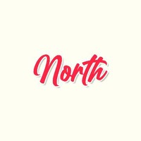 north