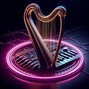 Rill - Justa (Upbeat harp arpeggio riff, funky bass, hip hop beat)