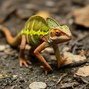 spinopel - SpinOpel - Chameleon walking