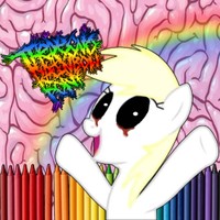 theres no rainbow pony