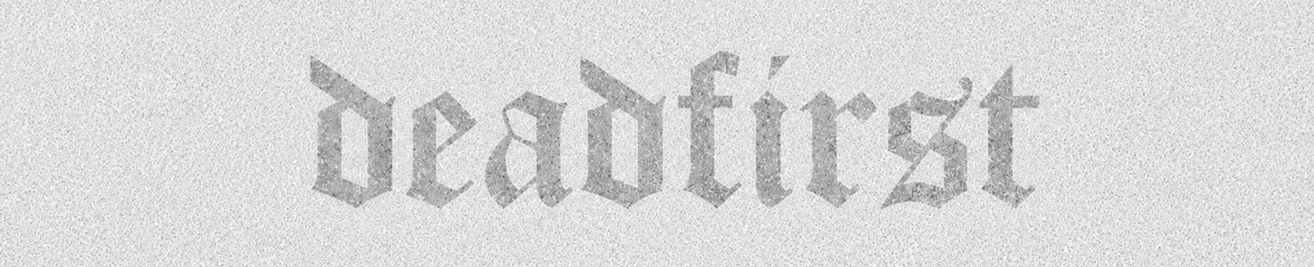 deadfirst cover