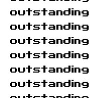 outstanding