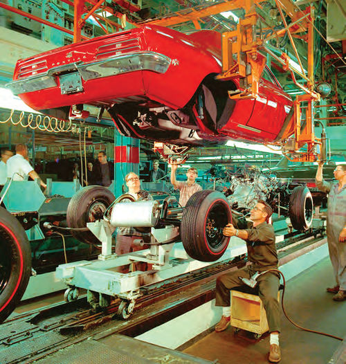 Some four decades after the car’s launch, another red Pontiac was being readied for the road.