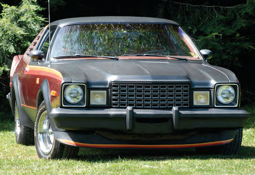 Louvers, stripes and matte black had nothing to do with performance, but it was the 1970s.