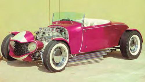 Barris also built hot rods, like the Emperor seen here.