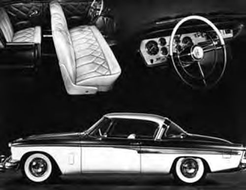 This period Studebaker promotional photo features a Speedster with a reverse paint scheme from that of the featured vehicle.