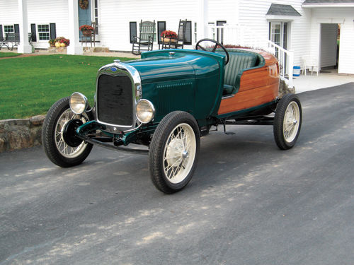 the group’s Model A boat tail speedster