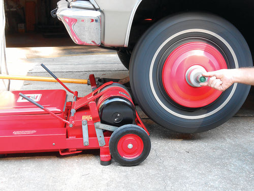 Tire Balancing w/spoke weights