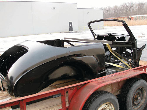 The shop that did the paint prep work on this Austin convertible was “no fun to visit,”