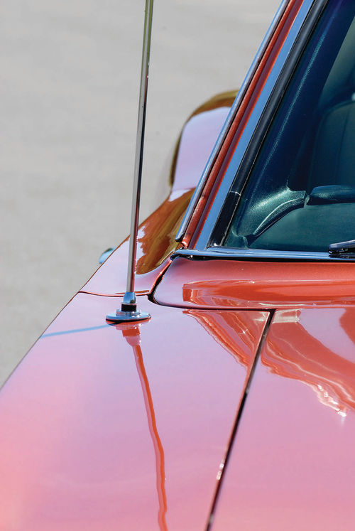 One of the Road Runner’s most commonly found rust areas is also one of the most easily seen, the top of the fender.