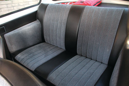 Trabants are comfortable and well upholstered.