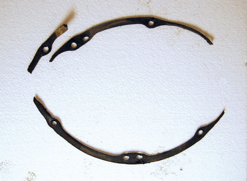 11. Save all the pieces of the old gasket so you can make a duplicate.
