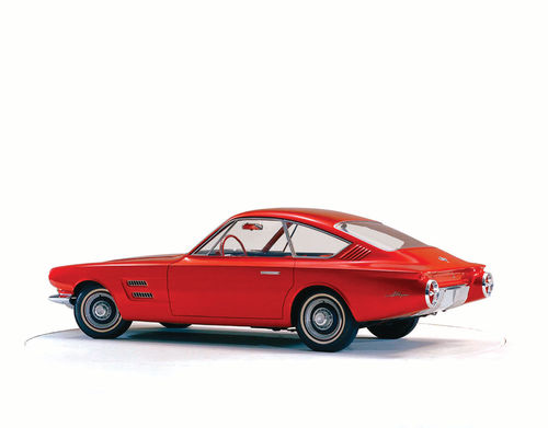 The Allegro was one of the concept cars that led to the development of the Mustang.