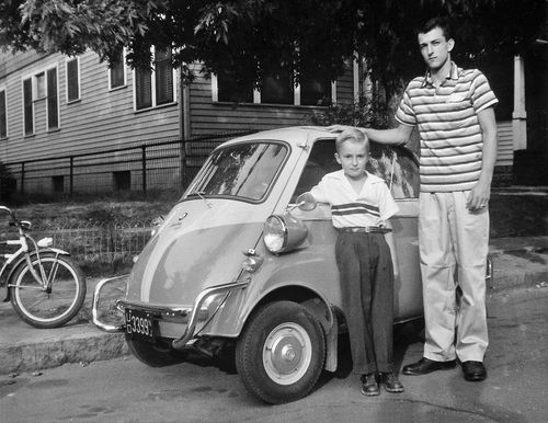 When the Isetta 300 served as a family car. See the above letter.