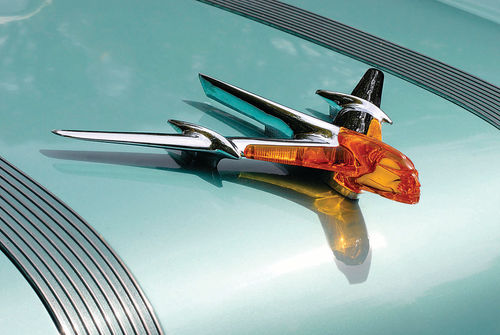 1. The lighted Chief Pontiac hood ornament is widely recognized even by those who couldn’t guess the year of the car.