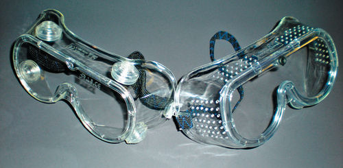 Photo 2. Goggles offer more protection and are available in two basic designs.