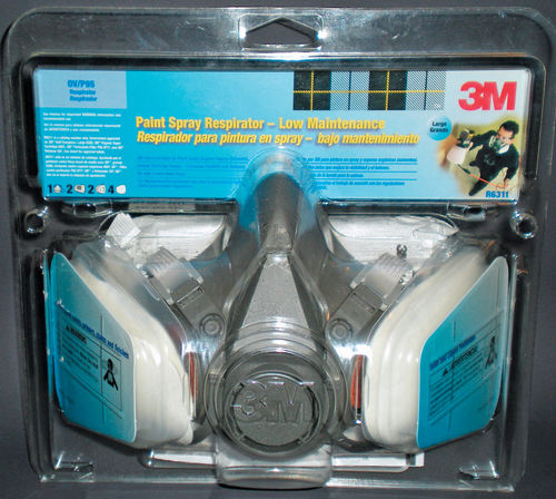 Photo 9. Respirators can be purchased pre-packaged like this one, or you can purchase the components from industrial suppliers like Airgas, and build exactly what you need.