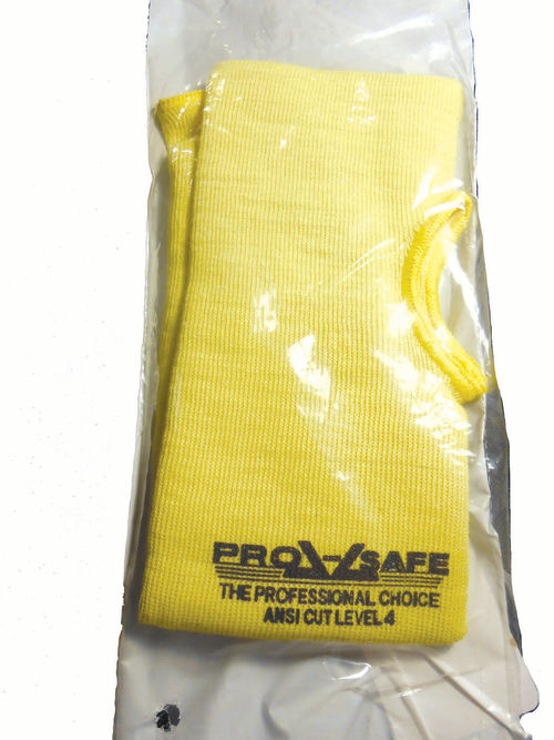 Protective Kevlar sleeves are packaged individually and are inexpensive.