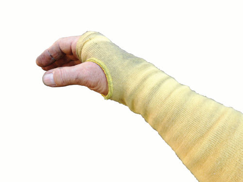 The Kevlar sleeves protect your arms from cuts and burns, and can be worn with gloves for additional protection.