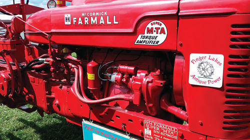 Jack Thompson’s Farmall required replacement of the engine block, among other repairs, to restore it to good running condition.