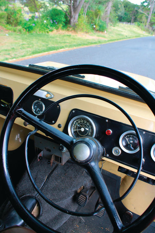 Trekka’s instrument panel