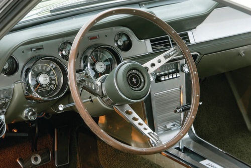 Mustang’s dashboard