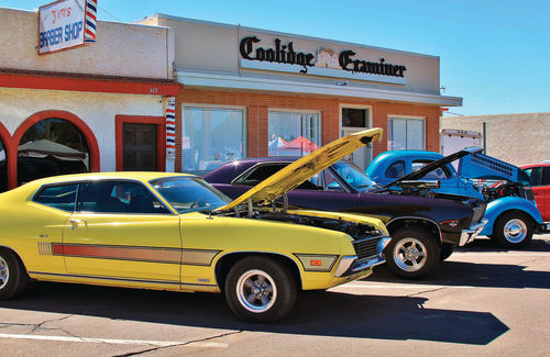 Torino won first place in the Survivor category at the Coolidge, Arizona, car show