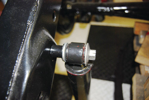 Rear shock mount