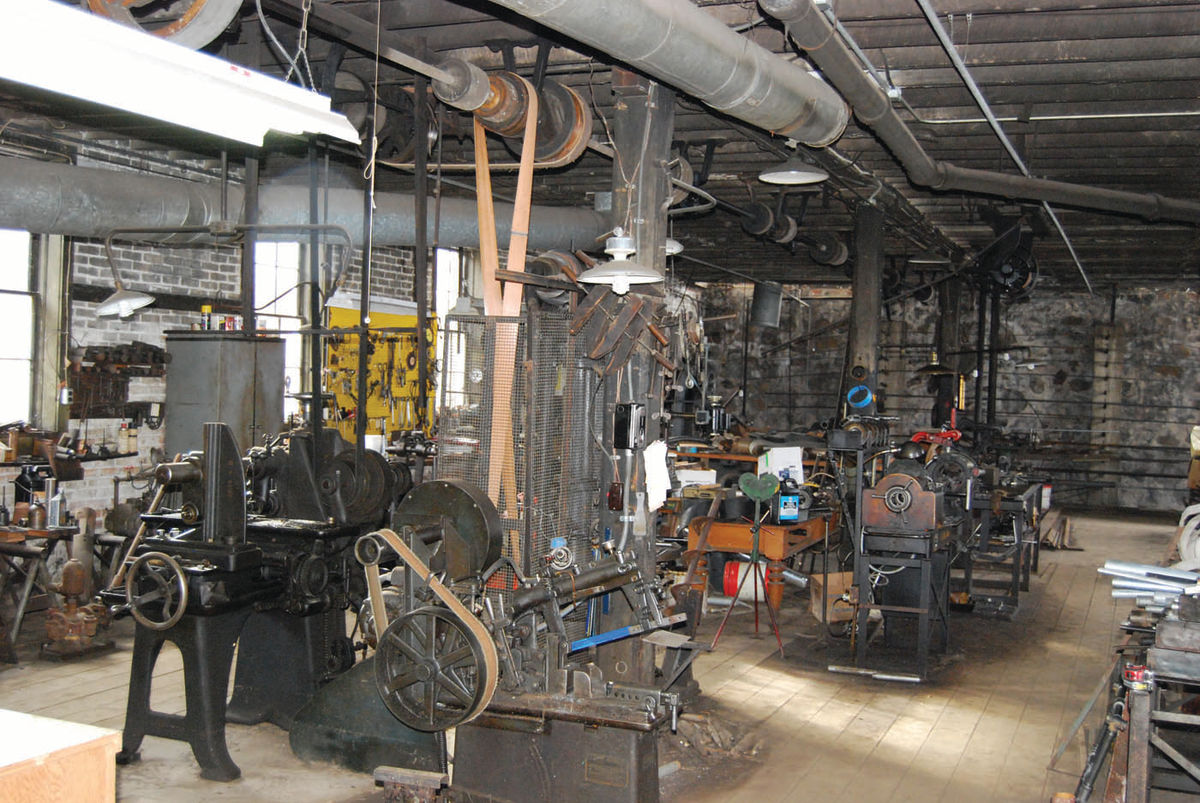 Machine shop dating to 1911