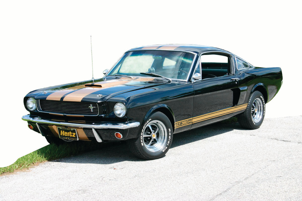 1966 Shelby Mustang rented by Hertz